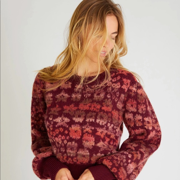 Brand New! LoveShackFancy Kirsten Pullover Sweater